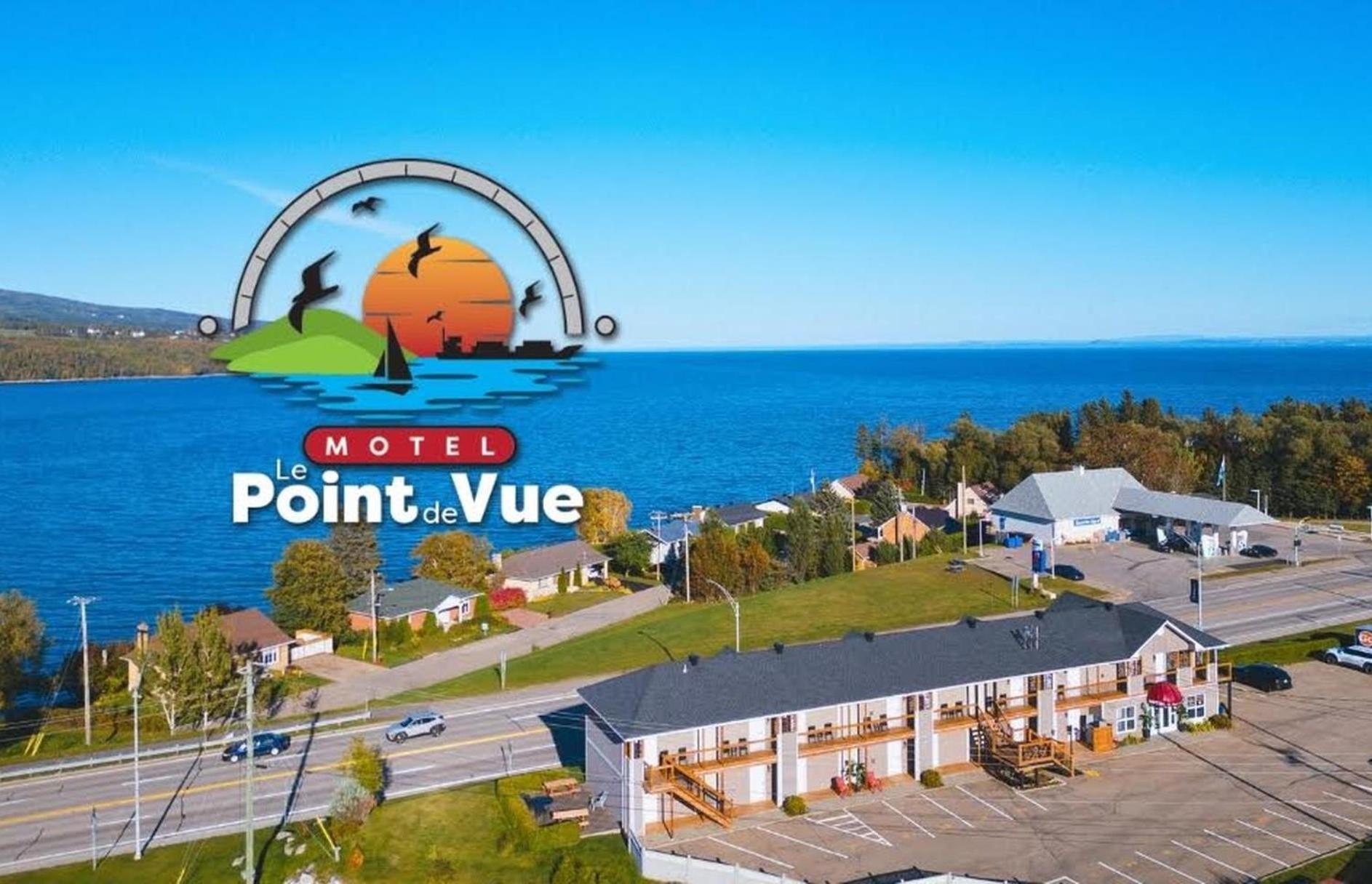 Motel Le Point De Vue La Malbaie Exterior foto
