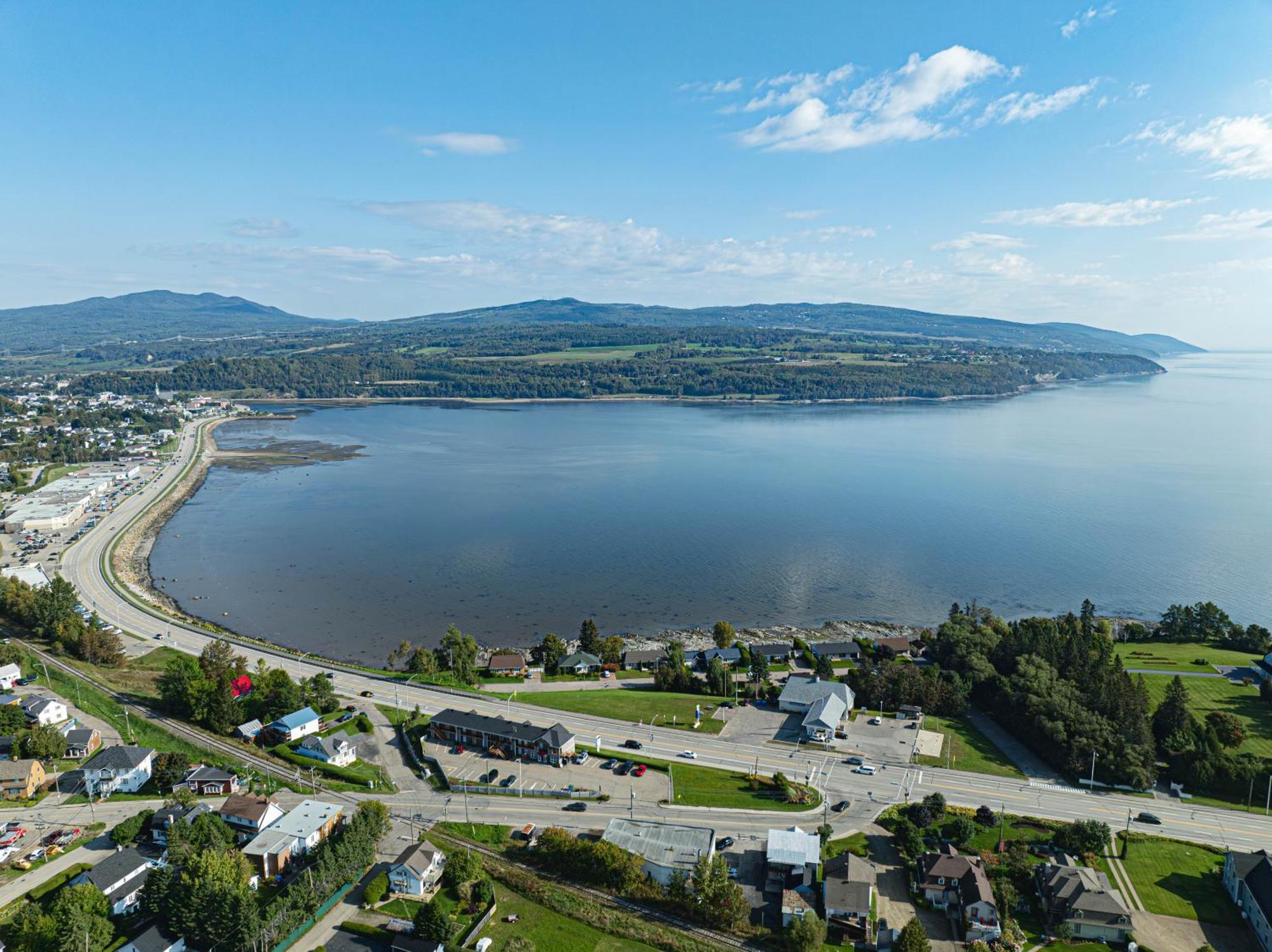 Motel Le Point De Vue La Malbaie Exterior foto